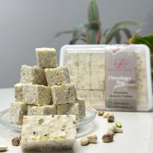 White Chocolate Dryfruit Bites