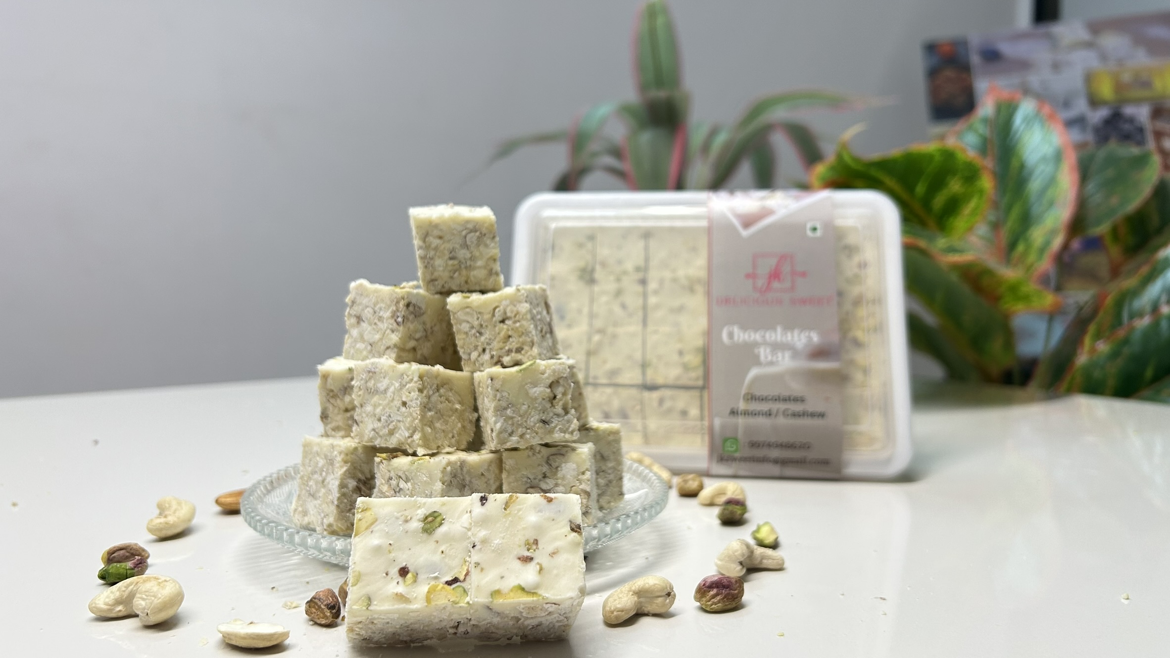 White Chocolate Dryfruit Bites