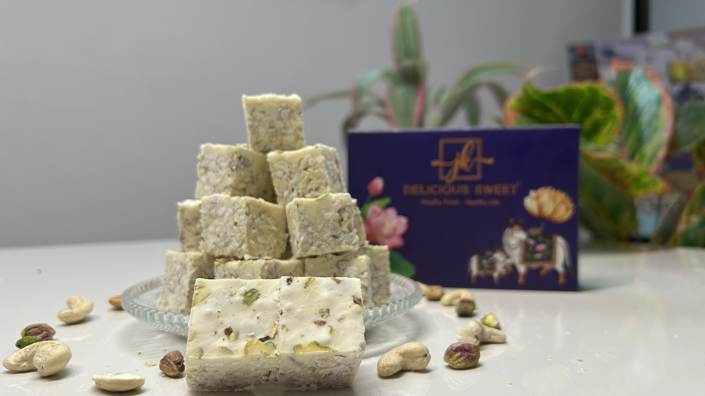 White Chocolate Dryfruit Bites