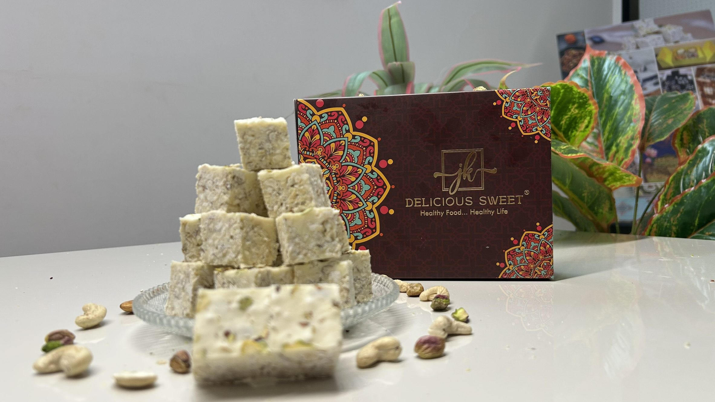 White Chocolate Dryfruit Bites