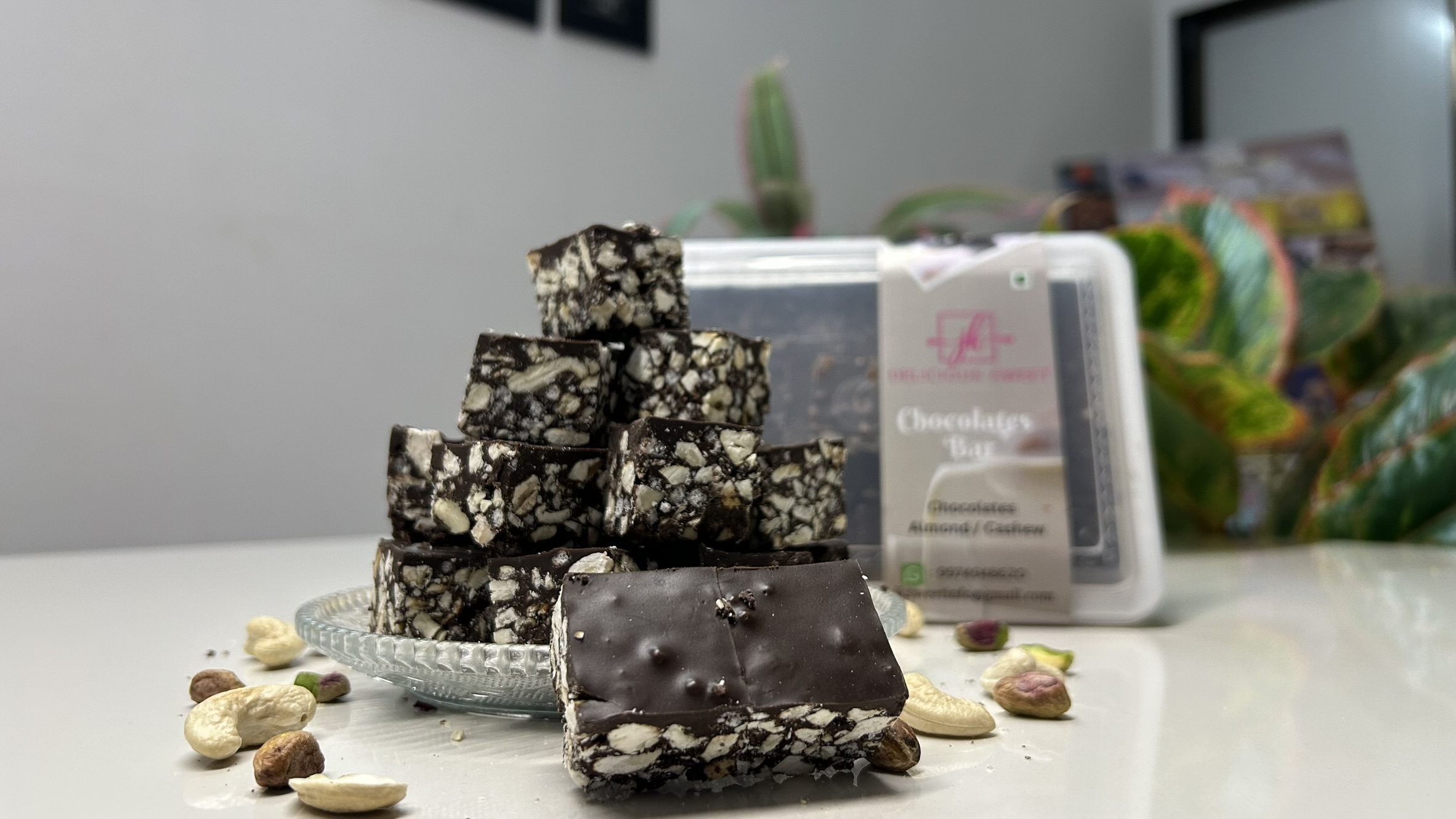 Dark Chocolate Dryfruit Bites