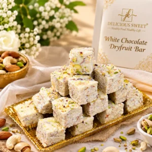 White Chocolate Dryfruit Bites