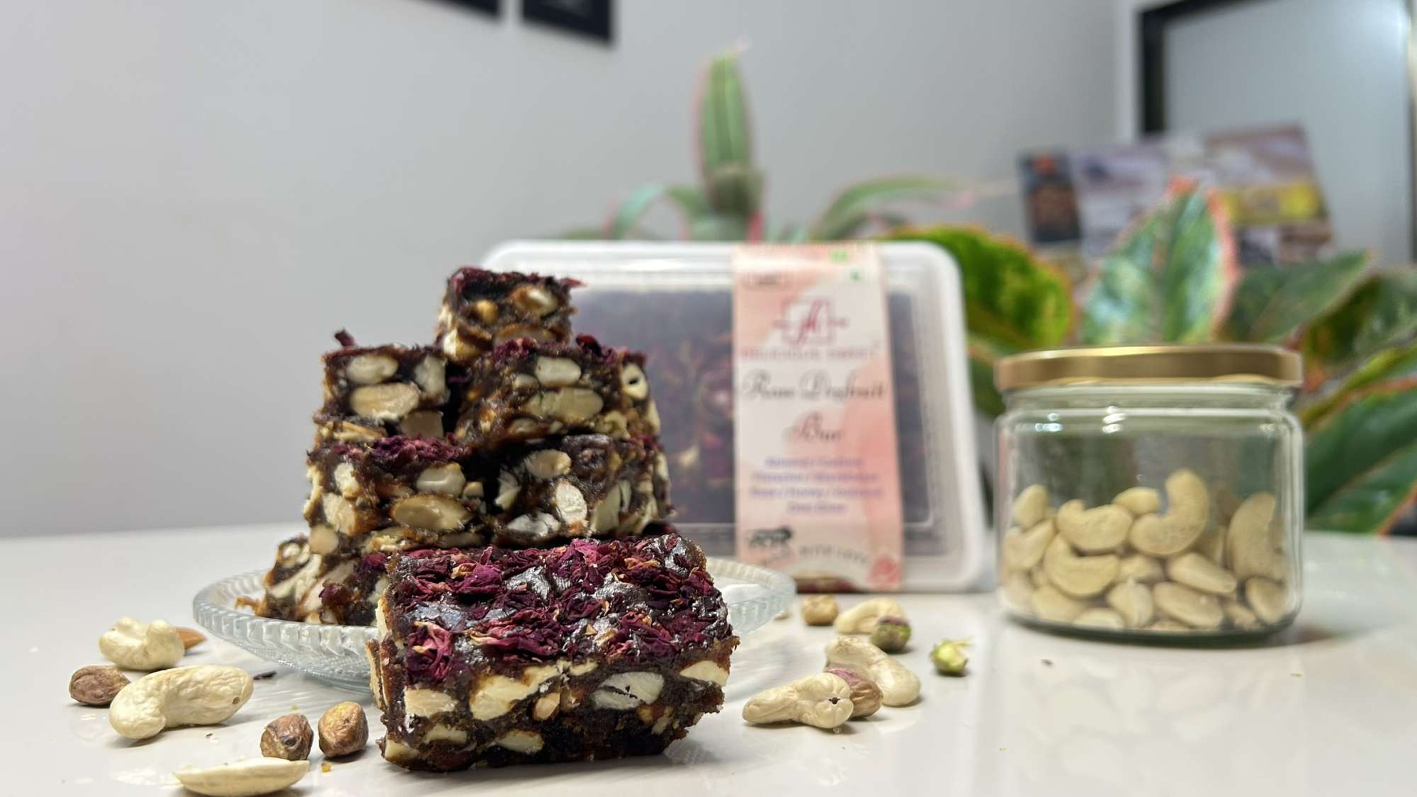 Premium Rose Dryfruit Bar