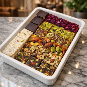 Premium Mix Items Sweet Box –  Dry Fruit & Mithai